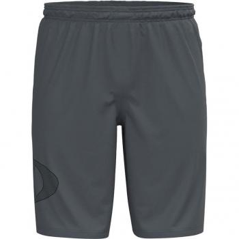 Pantalones Cortos Deportivos para Hombre Under Armour Tech Lockertag Gris Oscuro