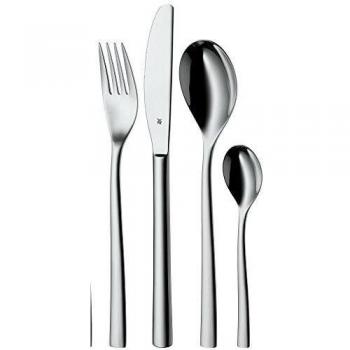 WMF Palermo Cubertería, Acero Inoxidable Pulido, 24 Piezas / 6 comensales