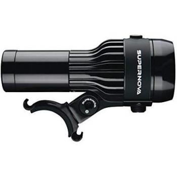 Supernova Super Nova Airstream 2 Luz Frontal, Unisex Adulto, Negro, Akku