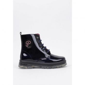 Botín Plano Pablosky 412929 Azul Niña - Envío Rápido, Talla 28