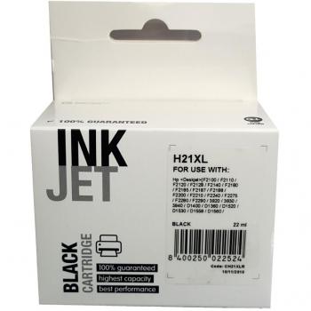 Advanced Cartucho de Tinta Compatible con HP 21XL Negro
