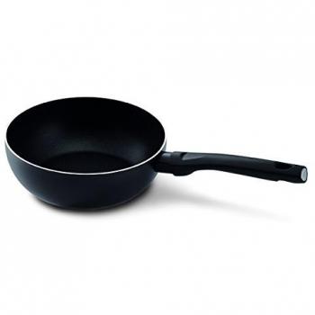 Wok Mini Salsa 20 cm - Todas las Fuentes de Calor + Inducción - Negro