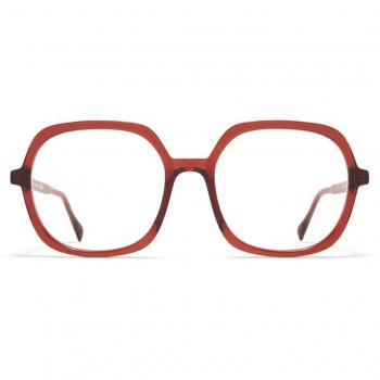 Mykita Farah 743 Armazones para Mujer Rojas, Lentes Recetadas Para Mujer Rojos, Gafas Recetadas para Mujer Rojas