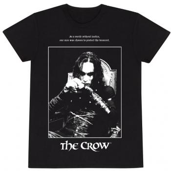 Camiseta unisex negra The Crow - Protect the Innocent - Talla M