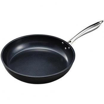 KYOCERA cfp30bk Sartén, Acero Inoxidable, Negro, 65,5 x 38.6 x 23.9 cm