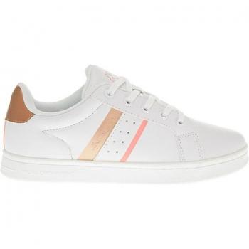 Zapatillas Kappa Alpha Lace para niñas color blanco con logo