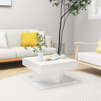 Mesa de centro vidaXL madera contrachapada 57x57x30 cm en Blanco, Negro, Roble Sonoma y más; Mesita de Salón o Comedor o Auxiliar Mesa de Café