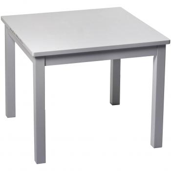Pioupiou y Maravillas caucho mesa para niños gris 60 x 60 cm
