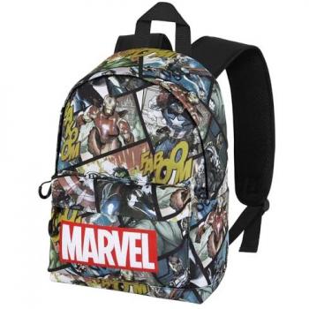 Mochila React Los Vengadores Avengers Marvel 34cm adaptable, multicolor, capacidad 12 L