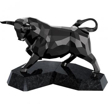 Swarovski bull soulmates figura decorativa color negro