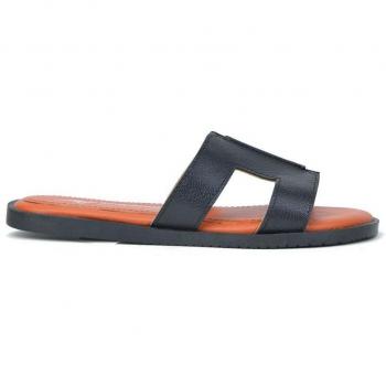 Kangaroos - Sandalias planas de mujer de piel con puntera redonda, modelo 601-11