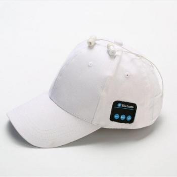 Auriculares Bluetooth Inalámbricos para Deportes al Aire Libre con Gorra de Béisbol y Reproductor de Música