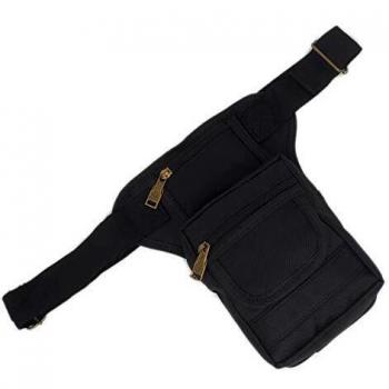 Riñonera Lateral Moto Multifuncional 3 Bolsillos Hombre y Mujer con Correa Ajustable para Guardar Llaves Gafas Viajar Correr Moto Bici Acampada Comprar