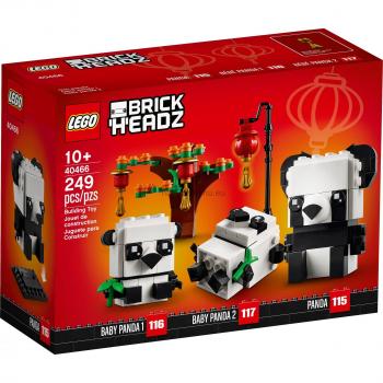 Lego BrickHeadz Pandas del Año Nuevo Chino 40466
