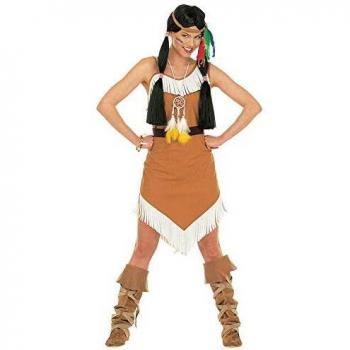 Widmann Disfraz de India Comanche con Vestido para mujer