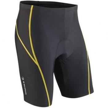 Tenn-Outdoors - Pantalón para hombre, talla DE: Taille 86 - 91 cm - L, color negro / amarillo