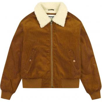 Wrangler Women's Aviator Bomber Jacket in Monks Robe