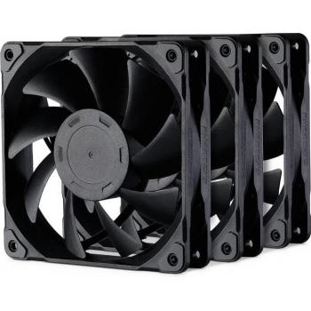 Phanteks M25 Kit 3 Ventiladores Suplementarios 120mm Negros