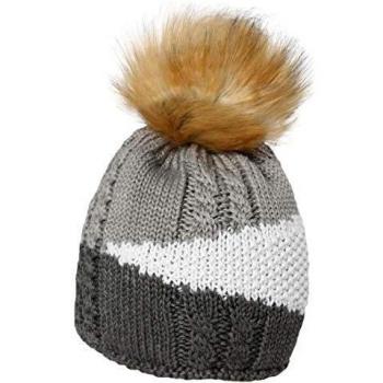 Eisbär Eden Lux Crystal – Gorro, Otoño-invierno, Unisex adulto, color anthrazit/White/Graumele, tamaño S, M, L o XL