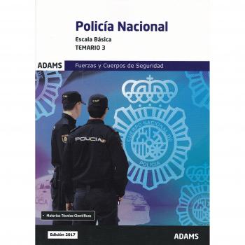 Temario 3 Policía Nacional. Escala Básica
