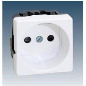 Simon 27431-62 - Base Enchufe Schuko Con Seguridad Embornamiento Rapido