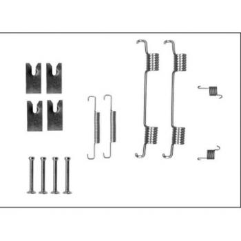 Juego de accesorios para zapatas de freno de estacionamiento HELLA 8DZ 355 206-121 para Land Rover Discovery Range