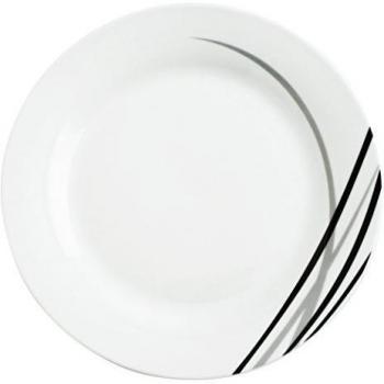 Quid 4187473 - Vajilla redonda 18 piezas porcelana  Bosal Quid , Color Blanco , 30x21x26 cm