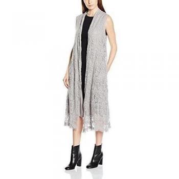 Cream Ofelia Waistcoat-Chaleco acolchado Mujer    Grau