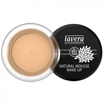 lavera Maquillaje mousse natural -Honey 03- vegano - cosméticos naturales 100% certificados - 15 gr