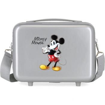 Neceser de Viaje Disney Mickey ABS 100 Joyful Gris
