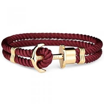 Paul Hewitt Pulsera cuerda Mujer acero inoxidable - PH-PH-N-G-Db-M
