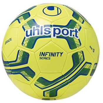 Uhlsport Nation Brazil Balones de Fútbol, Unisex, Amarillo/Verde / Azul