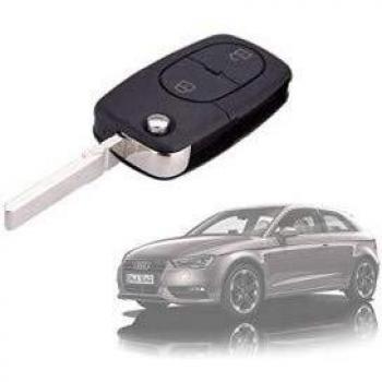 Carcasa para llave coche con control remoto compatible con AUDI A2