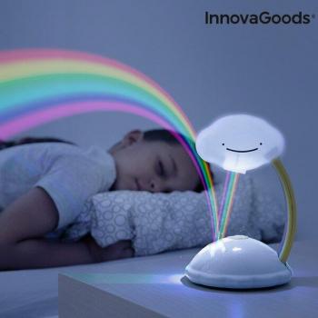 Proyector LED Arco Iris Libow InnovaGoods con efectos de luz ambiental