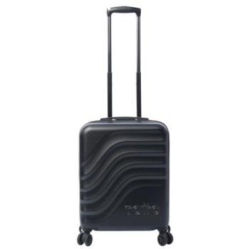 Maleta Trolley Cabina TOTTO Bazy+ S Black, 39,5 x 54,5 x 22,5cm, Capacidad 39L, Expandible, Resistencia a Impactos, Ruedas 360