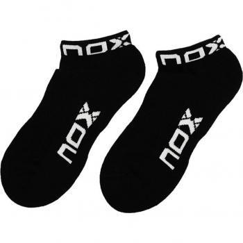 Calcetines Nox Tobillero Negro Blanco 1 Par