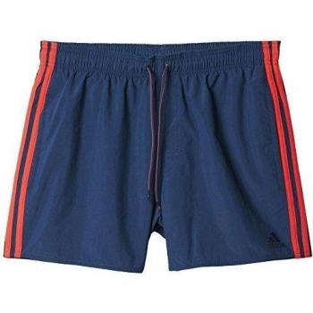 adidas 3SA SH VSL - Bañador para hombre, color azul / rojo