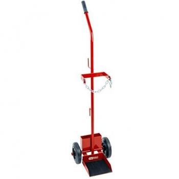 Carro de Gas KS Tools para Botellas de 10 L - Rojo, Carreta Transportadora y Elevador
