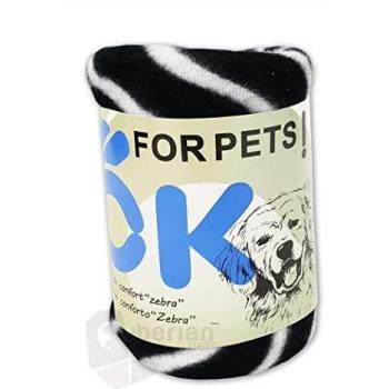 TODOPETS Manta Suave Estampado De Zebra 100x70cm
