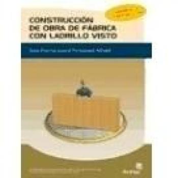 Construcción de obra de fábrica con ladrillo visto