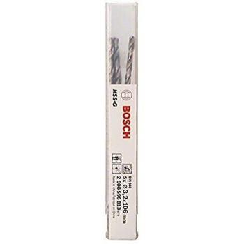 Bosch 2 608 596 813 - Pack de 5 brocas para metal HSS-G, DIN 340
