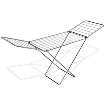 Estendal de Ropa Gimi Jolly, Acero Pintado, 18 Metros, Dimensiones 180x55x93 cm, Antideslizante