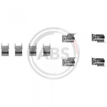 Kit de accesorios A.B.S. 1060Q para pastillas de freno a disco FORD, MAZDA, DAIHATSU y BERTONE