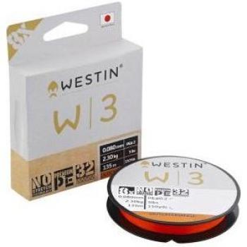 Trenzado Westin W3 8-Braids Naranja Holandés 135m - 0.128mm - 5kg