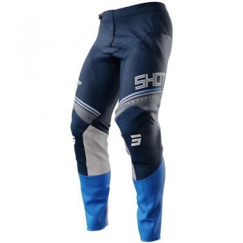 Pantalones de motocross Shot Contact Indy Azul (40)