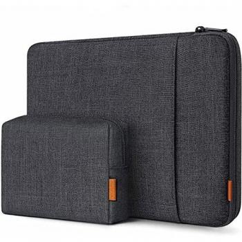 Inateck 360° Protección Funda 14 Pulgadas Compatible con 14 Pulgadas Laptops, 15'' MacBook Pro 2016-2019, portátil Ultrabook de 14, Protección Anti Golpes, Funda Bolsa Blanda Portátil Protectora