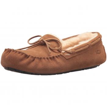 UGG Men's Olsen Suede Slipper in Tan, Size 11 M