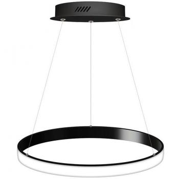 Luminaria colgante LEDBOX Cycle Out 38W antracita Ø40cm blanco neutro