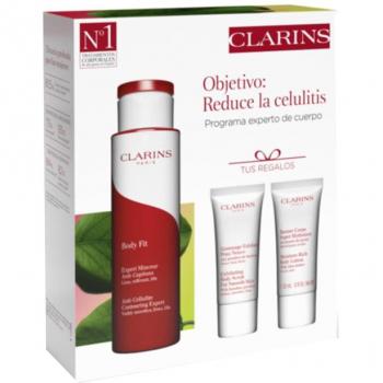 CLARINS COFRE BODY FIT 200ML.+EXFOLIANTE+BÁLSAMO