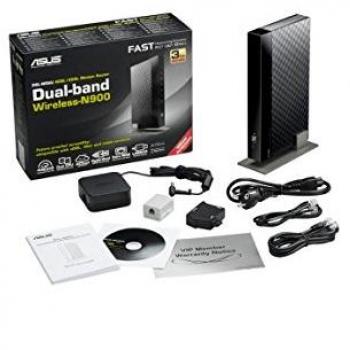 ASUS DSL-N66U - Modem router inalámbrico Dual-band 2+ Gigabit N900